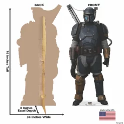 Star Wars™ The Mandalorian™ Paz Vizla Life-Size Cardboard Stand-Up -DIY Photo Booth Shop star wars the mandalorian paz vizla life size cardboard stand up13960052 a02