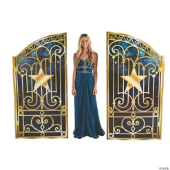 Starry Night Gate Cardboard Stand-Ups