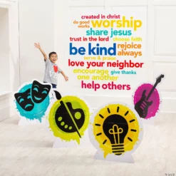 Studio VBS Created In Christ Scene Decorating Kit - 5 Pc.