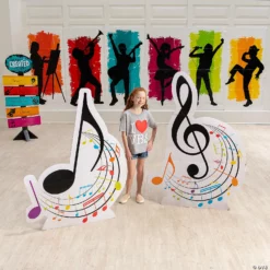 Studio VBS Performing Arts Silhouettes Decorating Kit - 4 Pc.