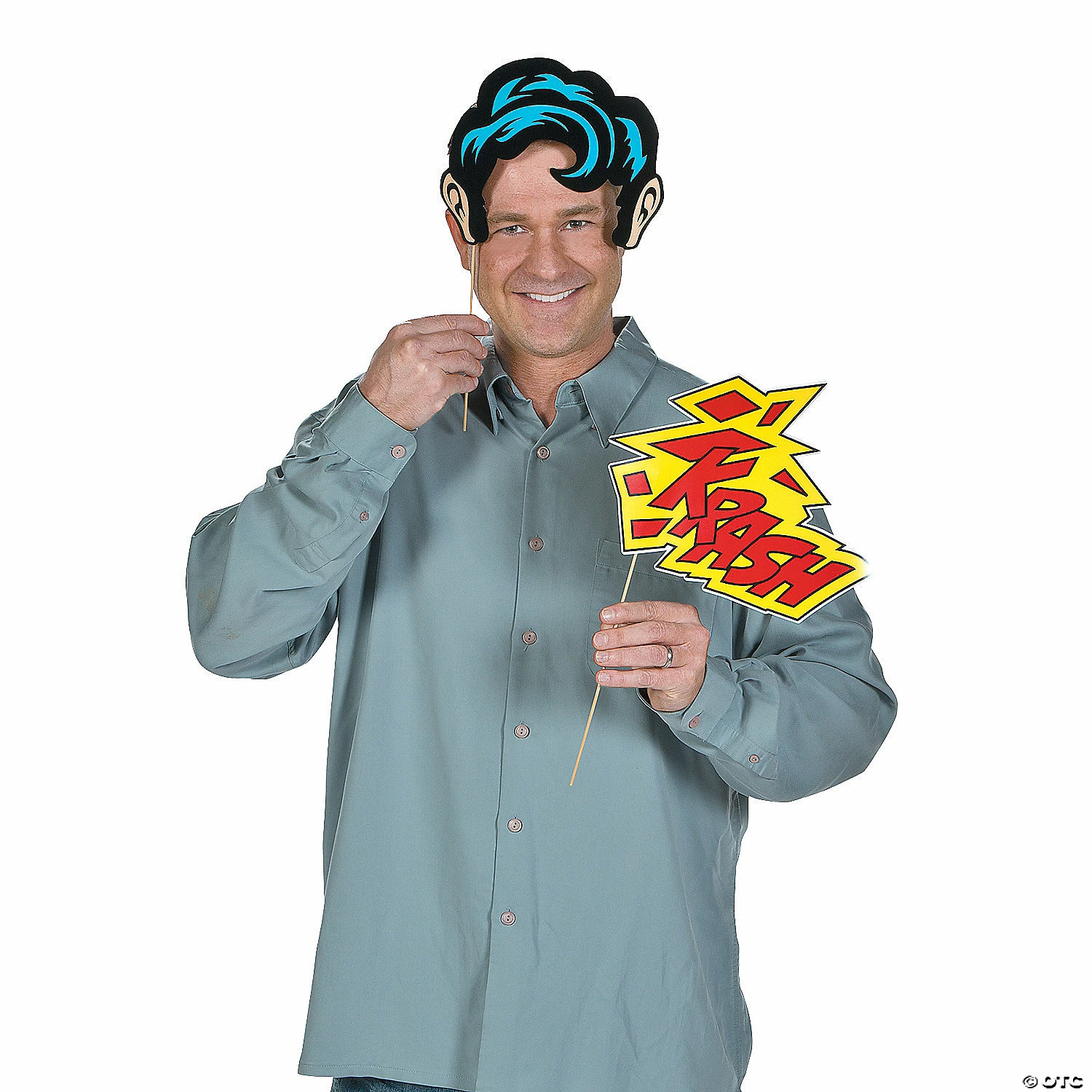 Superhero Photo Stick Props- 12 Pc. 5 Superhero Photo Stick Props- 12 Pc. - Image 3