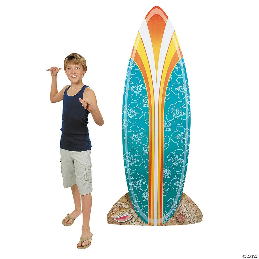 Surfboard Cardboard Stand-Up 3 Surfboard Cardboard Stand-Up
