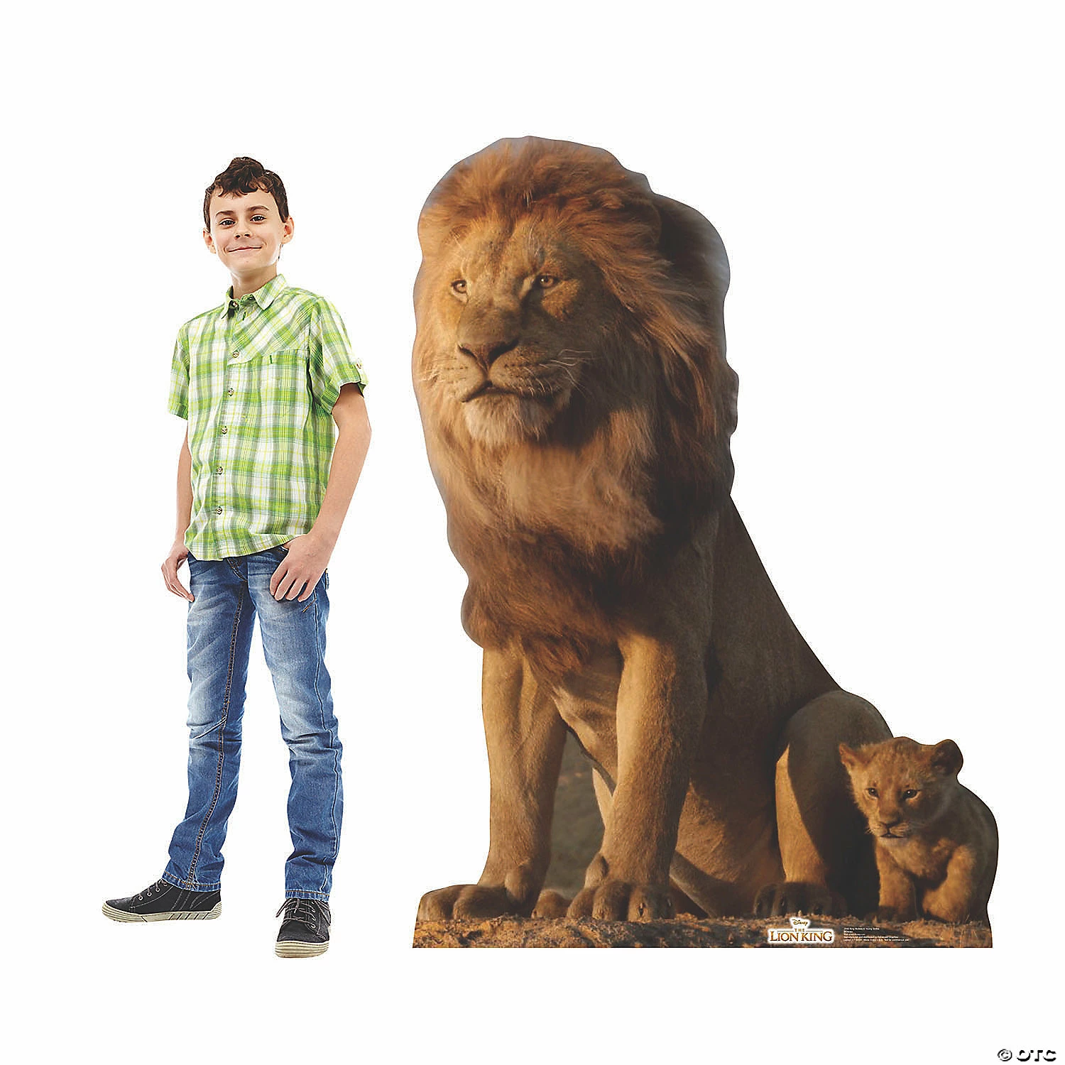 The Lion King™ King Mufasa & Young Simba Life-Size Cardboard Stand-Up 4 The Lion King™ King Mufasa & Young Simba Life-Size Cardboard Stand-Up - Image 2