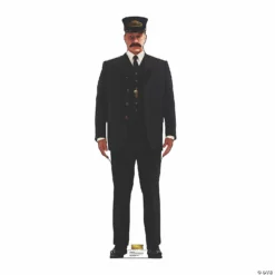The Polar Express™ Conductor Life-Size Cardboard Stand-Up