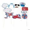Up & Away Photo Stick Props - 12 Pc. -DIY Photo Booth Shop up and away photo stick props 12 pc 13695035