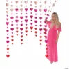 Valentine Hanging Hearts Curtain Backdrop -DIY Photo Booth Shop valentine hanging hearts curtain backdrop13937000