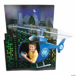 VBS Agents of Truth 3D Helicopter Cardboard Stand-Up