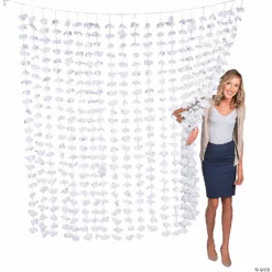 Wedding Fabric Flower Backdrop