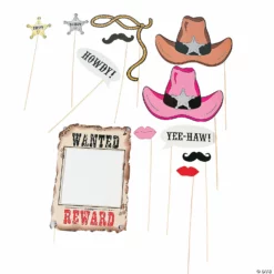 Western Photo Stick Props- 12 Pc.