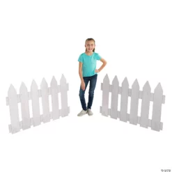 White Picket Fence Stand-Up - 2 Pc.