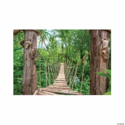 Wild Encounters Bridge Backdrop - 3 Pc.