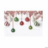 Winter Ornaments Backdrop Banner - 3 Pc. -DIY Photo Booth Shop winter ornaments backdrop banner 3 pc 13910599