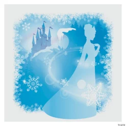 Winter Princess Backdrop