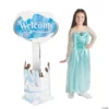 Winter Princess Welcome Sign Life-Size Cardboard Stand-Up 1 Winter Princess Welcome Sign Life-Size Cardboard Stand-Up -DIY Photo Booth Shop winter princess welcome sign life size cardboard stand up13909450
