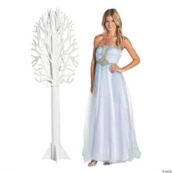 Winter Sparkle 3D Glitter Tree Cardboard Stand-Up