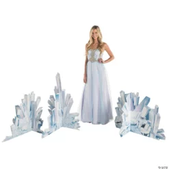 Winter Sparkle Crystal Cardboard Stand-Ups - 6 Pc.