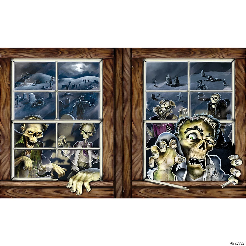 Zombie Attack Insta-View Decor 3 Zombie Attack Insta-View Decor