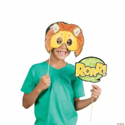 Zoo Animal Photo Stick Props- 12 Pc. -DIY Photo Booth Shop zoo animal photo stick props 12 pc 13729015 a01